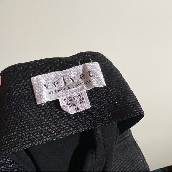 Velvet By Graham & Spencer Velour Stretch Pants - Picture 7 of 8